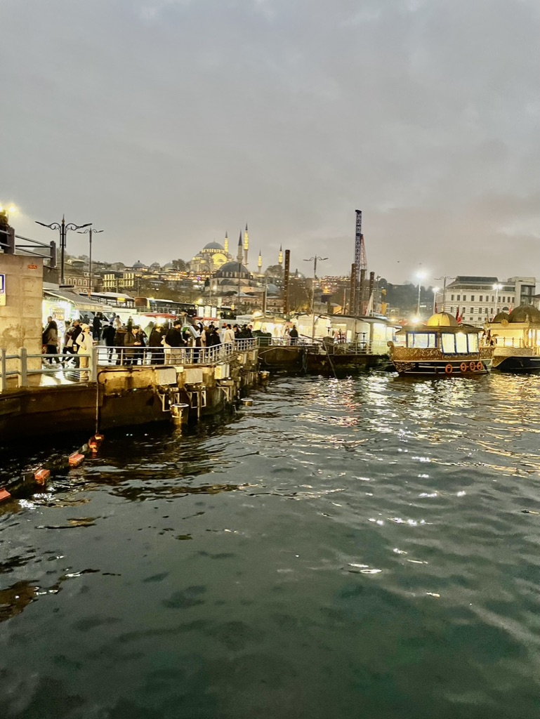 Evening at Galataport